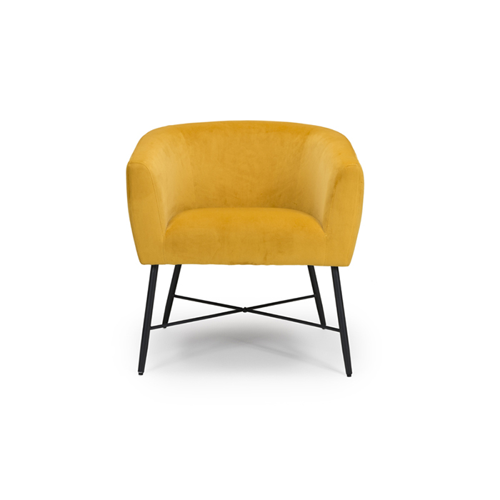 Zara Velvet Accent Chair